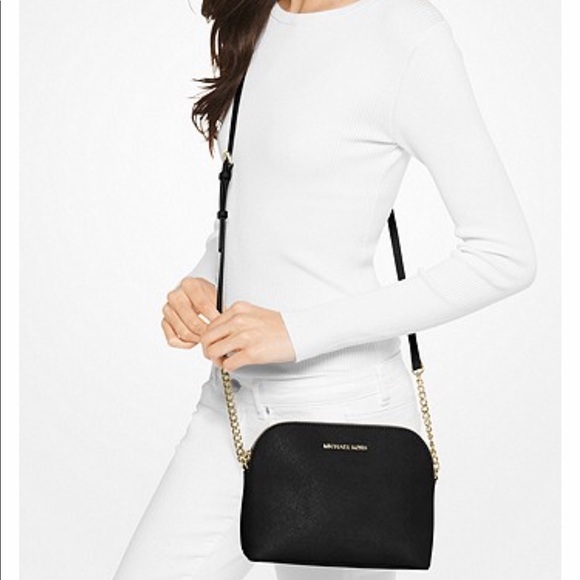 Michael Kors Handbags - MK Cindy Large Saffiano Leather Crossbody